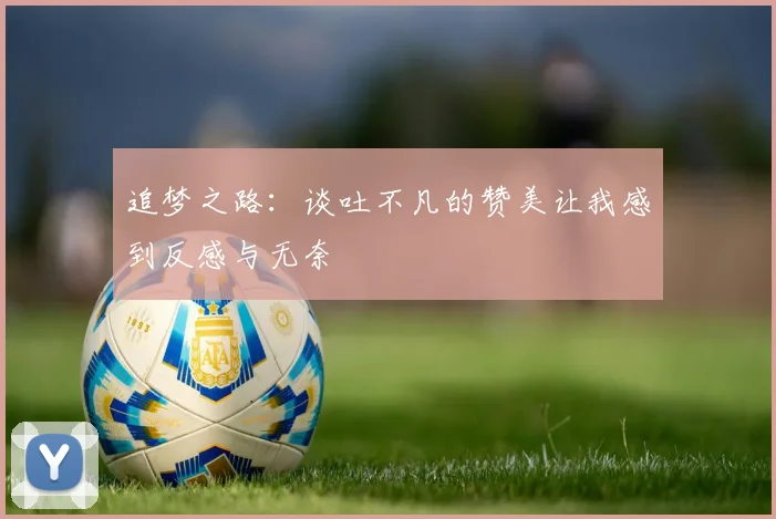 追梦之路：谈吐不凡的赞美让我感到反感与无奈